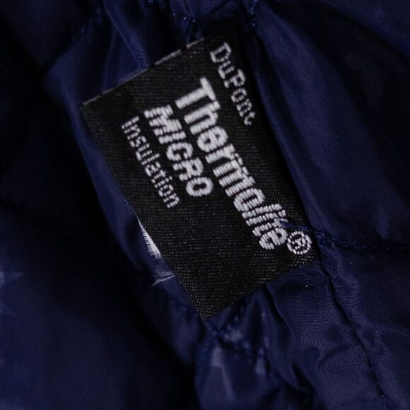 ISIS Thermolite Vest Size 6 Quilted Puffer Zip Up Purple Pockets Lightweight - Picture 11 of 12